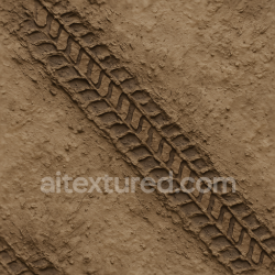 seamless Seamless 3d texture pbr 8k muddy tire tread offroad mud splash pattern tire track texture 8k free download PBR