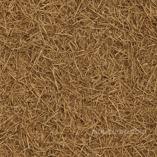 Coarse Haystack Seamless Texture seamless Hay-straw PBR texture