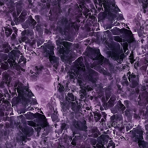 Deep Amethyst Purple Marble PBR Texture with Fine Veins seamless Marble PBR texture