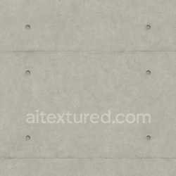 seamless Cast In Place Concrete Subtle Form Tie Marks texture 8k free download PBR