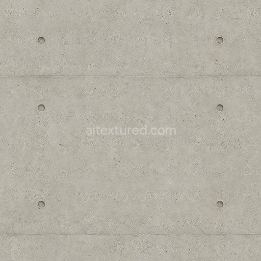 Cast In Place Concrete Subtle Form Tie Marks