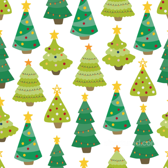Digital Paper Texture Featuring Colorful Christmas Trees All Christmas Digital paper texture preview
