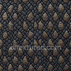 seamless Seamless 3D Creature Skin PBR Texture with Scaled Dermal Pattern and Fine Wrinkles texture 8k free download PBR