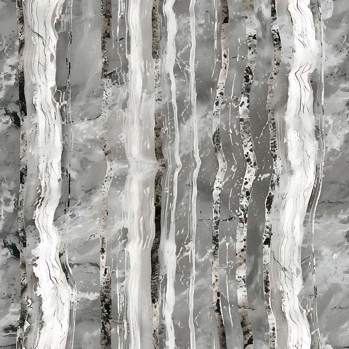 Gray Marble Featuring Elegant Silver Veins seamless PBR texture preview