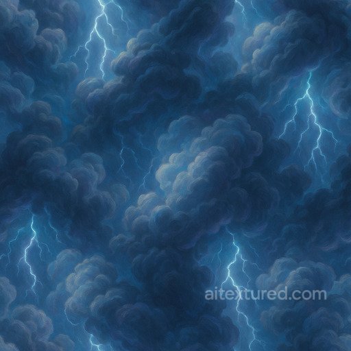 Clouds - Fantasy Storm Cloud Seamless Texture texture preview