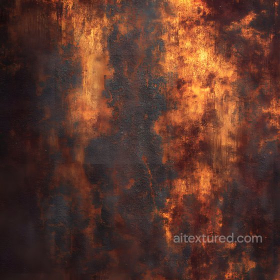 Rusty Metal PBR Texture with Cracked and Corroded Surface Rust texture preview