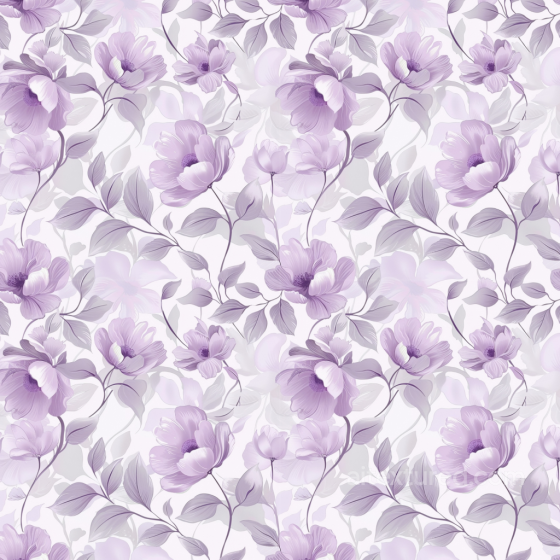 Purple Flower Fabric Texture with Soft Floral Pattern Purple Flower texture preview