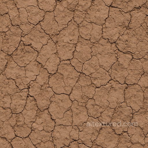 Weathered Clay Soil Seamless Texture seamless Sand-soil PBR texture