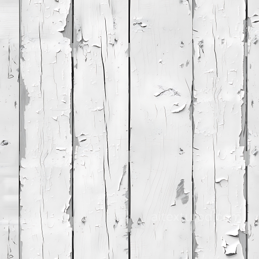 Seamless White Painted Wood Planks 3D PBR Texture with Peeling Paint and Cracks seamless Wood PBR texture
