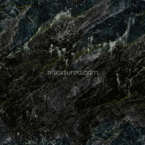 Rock Seamless Pbr Texture Dark Rough Natural Tileable High Resolution