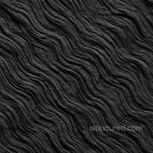 Dark Basalt Flow Texture seamless Lava PBR texture