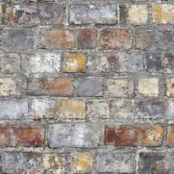seamless Seamless 3D PBR Texture of Weathered Cracked Brick Wall with Multicolor Patina texture 8k free download PBR