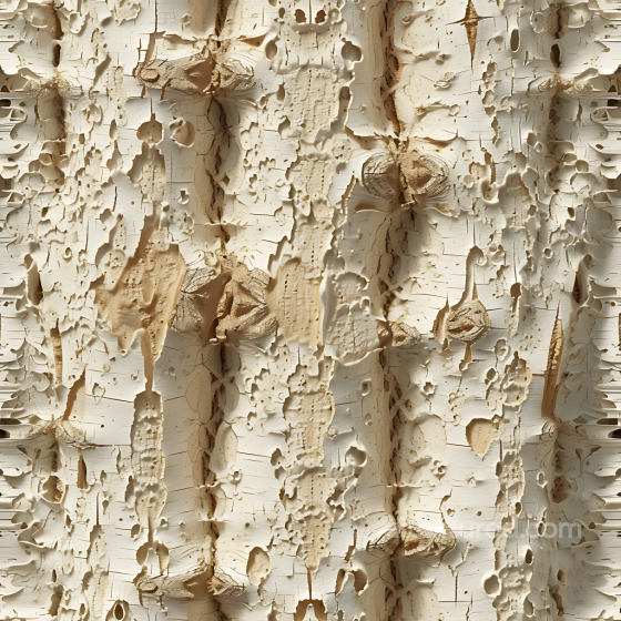 wood PBR texture featuring peeling white paint and natural knots Wood texture preview