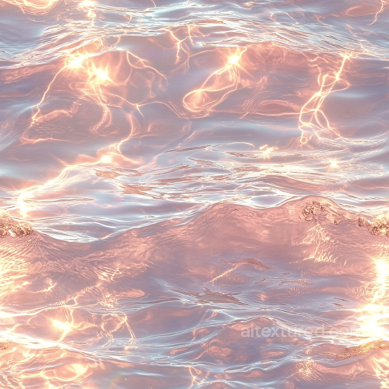 Water Texture Featuring Soft Waves and Golden Light Reflections Water texture preview