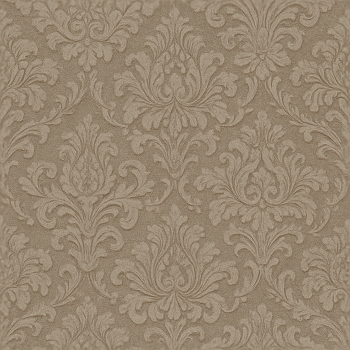 Damask Baroque Ornate Wallpaper With Embossed Jacquard Textile Weave An… seamless PBR texture preview