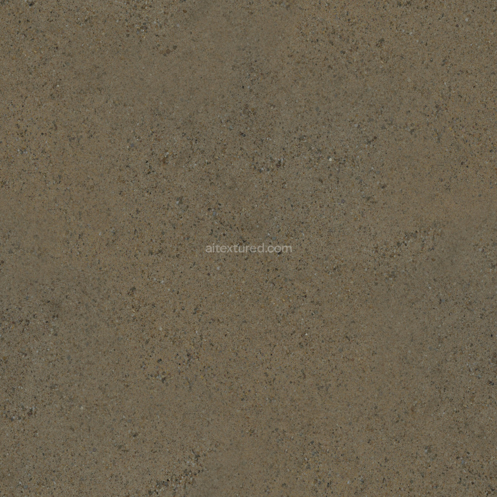 Seamless PBR ground texture with a natural and earthy appearance