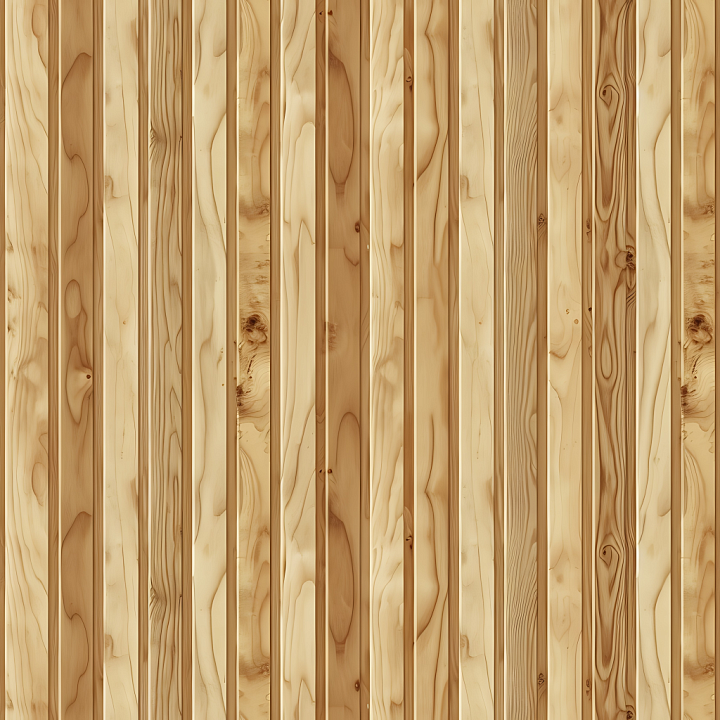 Light Pine Wood Floor with Natural Knots and Grain seamless PBR texture preview