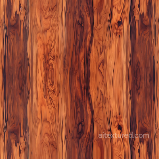 Rustic Cedar Wood Planks PBR Texture with Warm Grain Patterns Wood texture preview