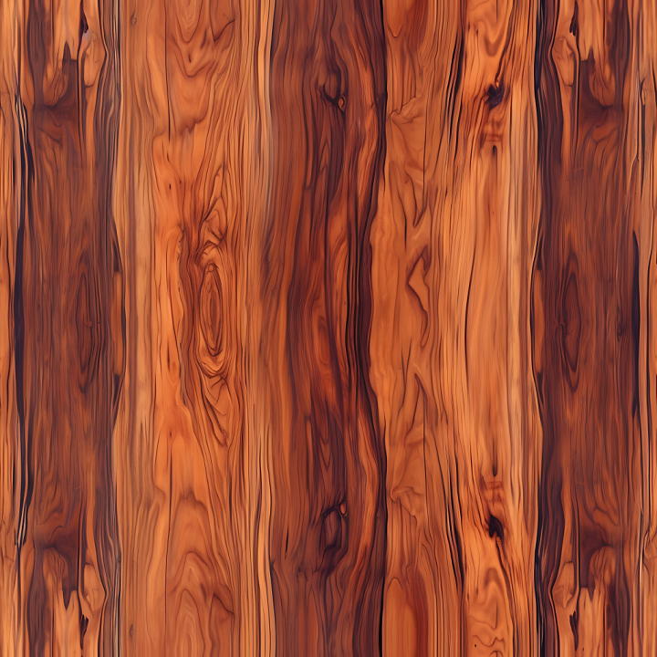Rustic Cedar Wood Planks with Warm Grain Patterns seamless PBR texture preview