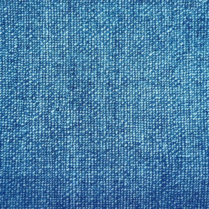 Cracked Denim Fabric With Blue Woven Pattern seamless PBR texture preview