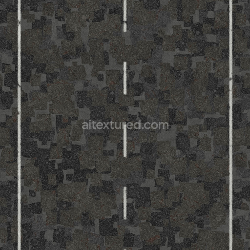 Asphalt Dark Road Pavement Tileable Seamless Rough Coarse Weathered Gritty