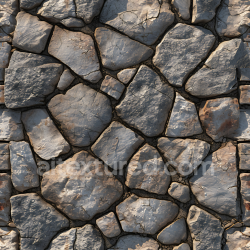 seamless Seamless 3D PBR Texture of Weathered Rocky Ground with Earthy Tones and Cracks texture 8k free download PBR