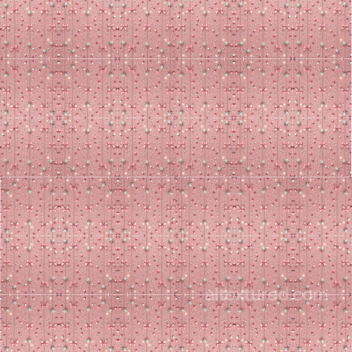 Pink Festive Digital Paper Texture with Holiday Ornaments seamless All Christmas Digital paper PBR texture