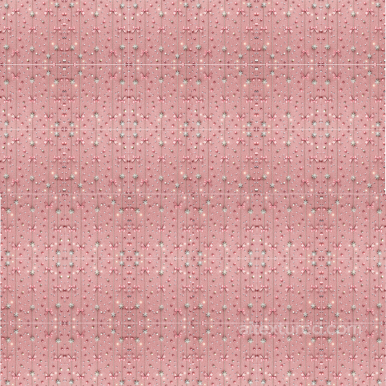 Pink Festive Digital Paper Texture with Holiday Ornaments All Christmas Digital paper texture preview