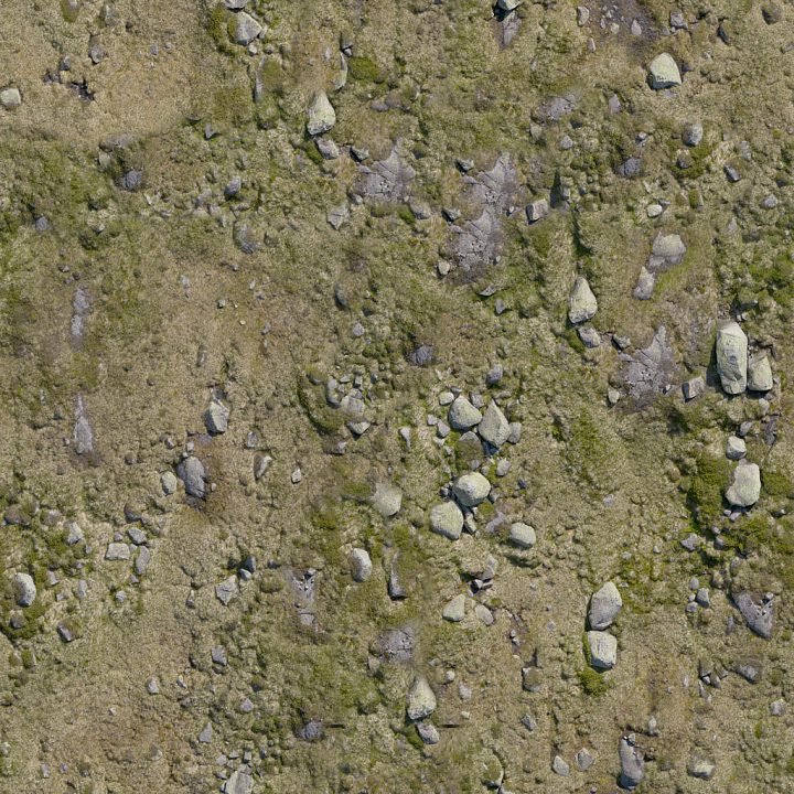 Natural Rock Aerial - Rock Aerial Albedo Rocks Moss Cliff seamless PBR texture preview