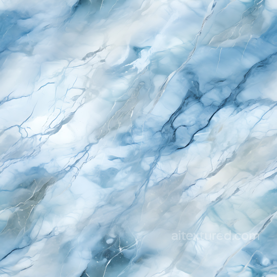 Seamless Blue and Gray Polished Marble 3D PBR Texture with Subtle Veins Marble texture preview
