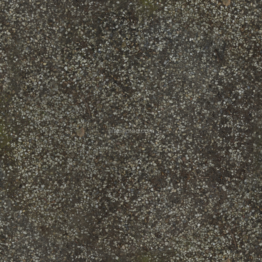 Seamless ground PBR texture with realistic details