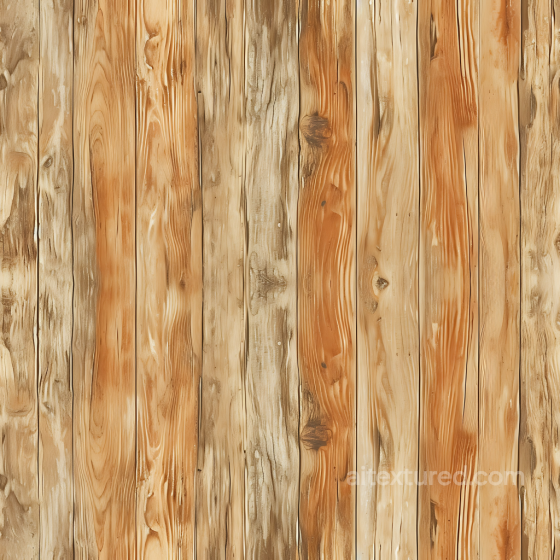 Weathered Pine Wood Planks PBR Texture with Knots and Grain Detail Wood texture preview