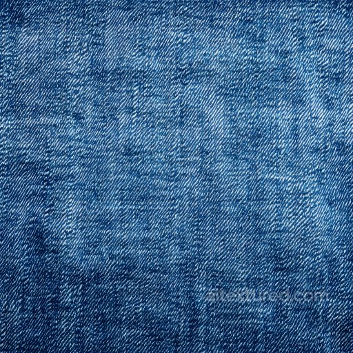 Denim jeans - Cracked Denim Fabric Texture With Distressed Blue Weave texture preview