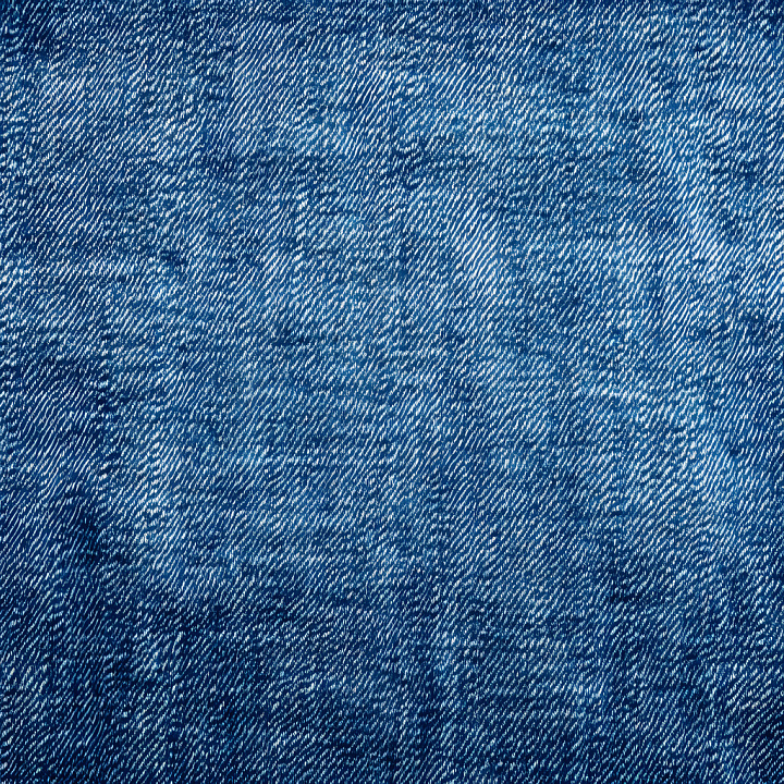 Cracked Denim Fabric With Distressed Blue Weave seamless PBR texture preview