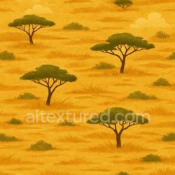 seamless Stylized Savanna Texture texture 1024x1024 free download PBR