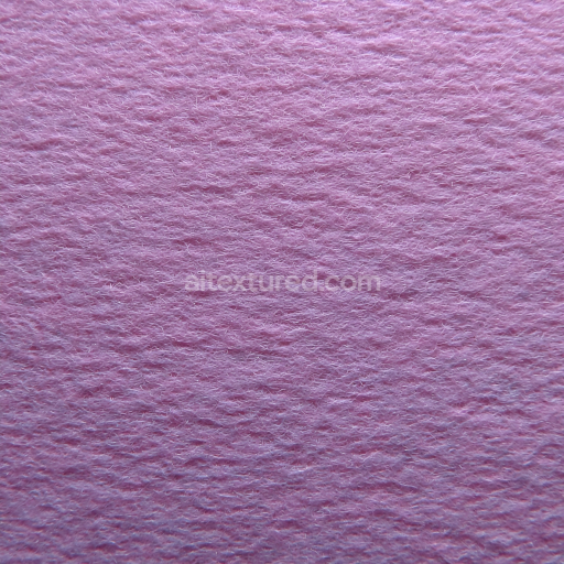 Seamless 3D Felt PBR Texture Featuring Soft Dense Pink Wool Fibers