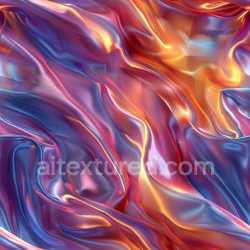 seamless Seamless 3D PBR Texture of Glossy Iridescent Fabric with Colorful Highlights texture 8k free download PBR