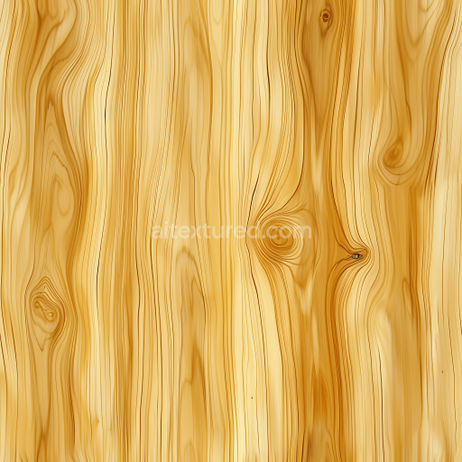 Seamless 3D Pine Wood PBR Texture with Natural Knots and Grain
