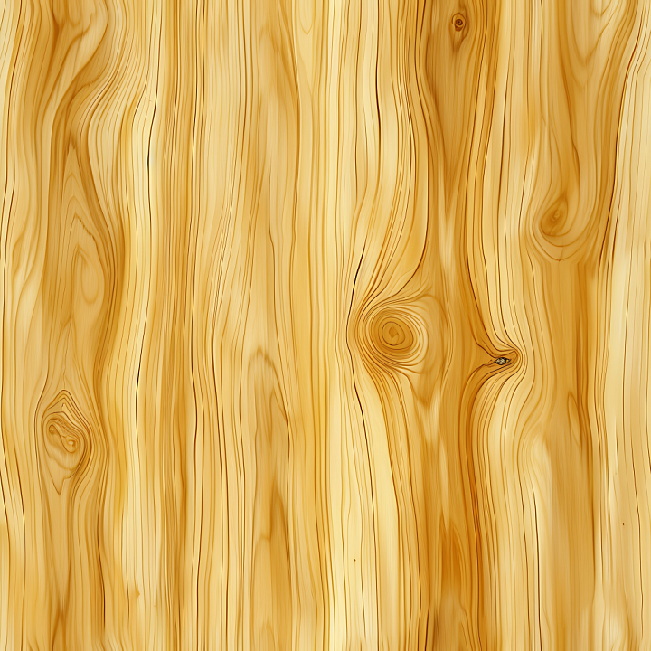 Pine Wood with Natural Knots and Grain seamless PBR texture preview