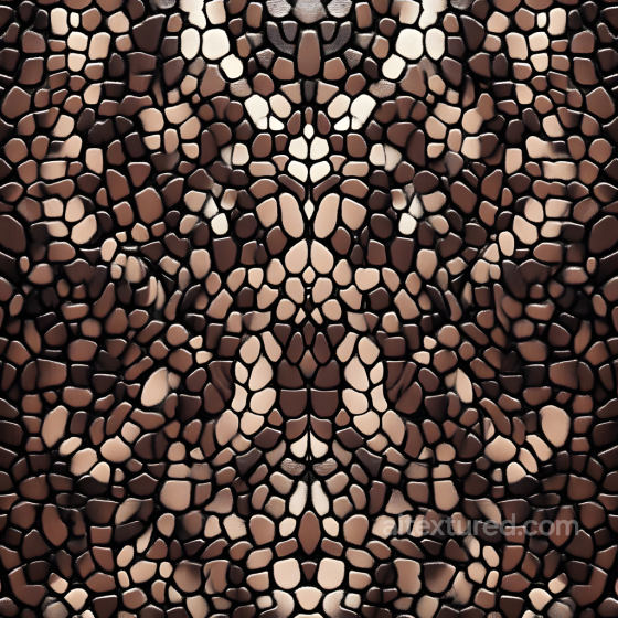 Skin PBR Texture Featuring Detailed Organic Scale Patterns and Smooth Glossy Surfaces Skin texture preview