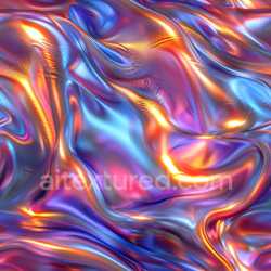 seamless Seamless 3D PBR Texture of Glossy Iridescent Fluid with Multi-Color Flow texture 8k free download PBR