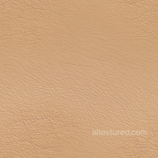 Soft Beige Pebbled Leather Seamless Texture with Fine Grain and Matte Finish seamless Leather PBR texture
