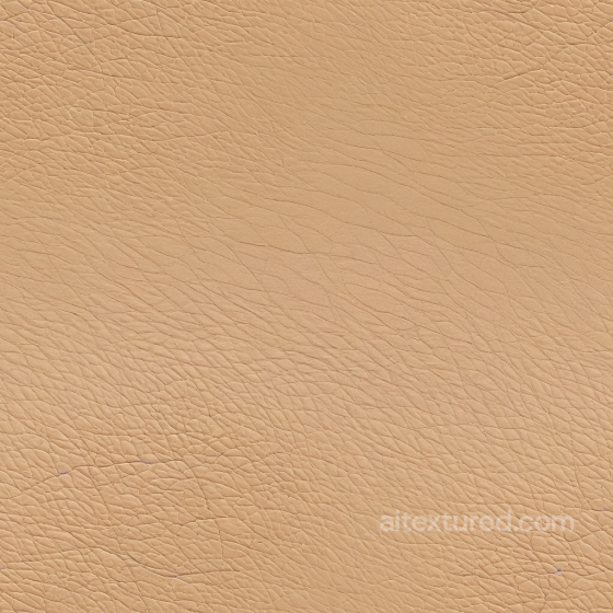 Soft Beige Pebbled Leather Seamless Texture with Fine Grain and Matte Finish Leather texture preview