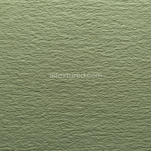 Seamless 3D Felt PBR Texture Featuring Dense Soft Green Wool Surface
