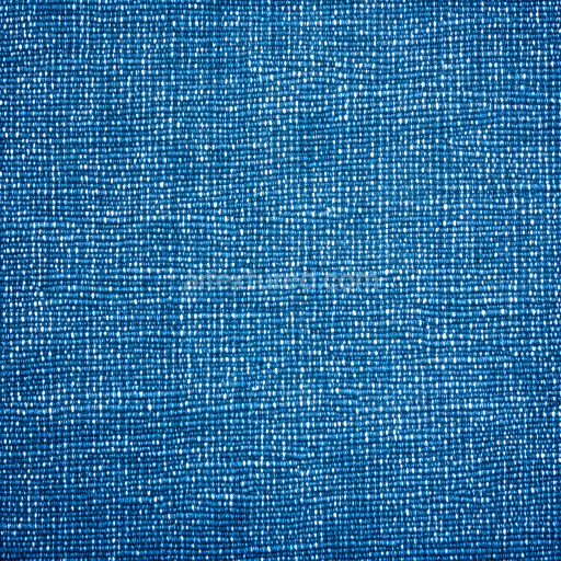 Seamless 3D PBR Worn Blue Denim Fabric Texture with Subtle Weave Detail