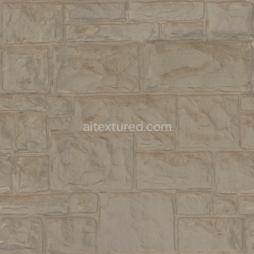 Concrete Brick Wall — Wall Blocks Modern Outdoor Indoor Brick — PBR seamless 3D texture