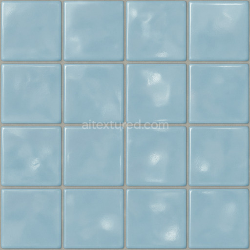 Shiny Ceramic Tiles Seamless Texture
