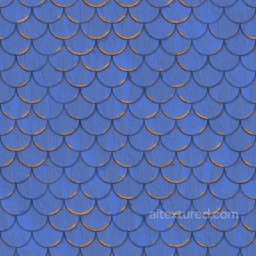 Hand Painted Stylized Archviz Ceiling Handpainted Roof - Seamless PBR Texture seamless Roofing PBR texture