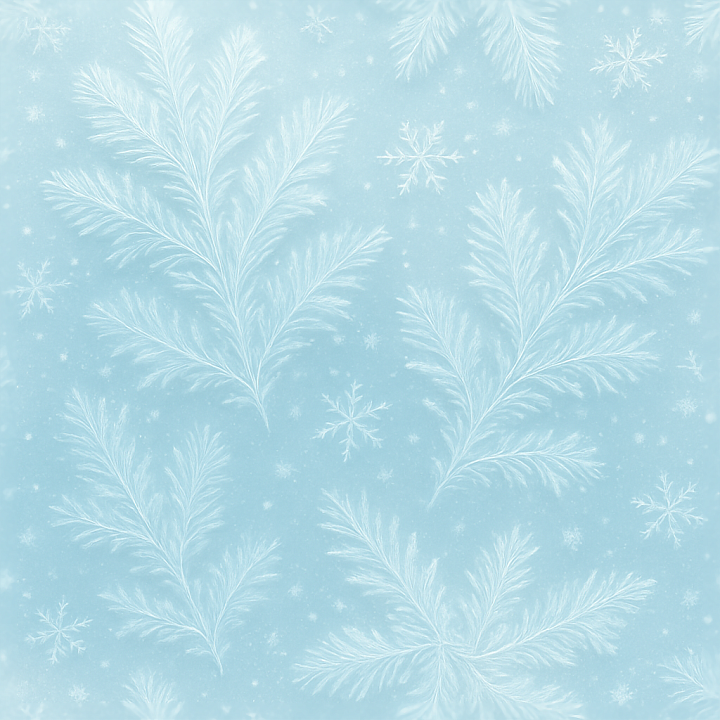 Frosted Glass Icy Frost Winter Pine Wood seamless PBR texture preview