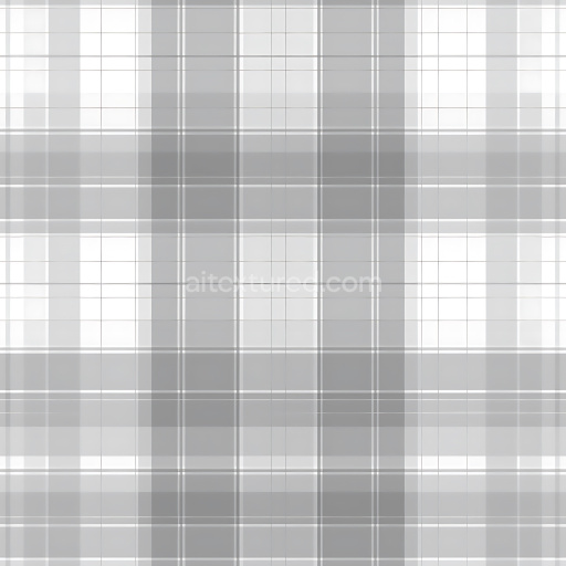 Seamless 3D Plaid Pattern Metal PBR Texture in Gray Tones